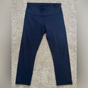 Lululemon Athletica Navy Capri Leggings
